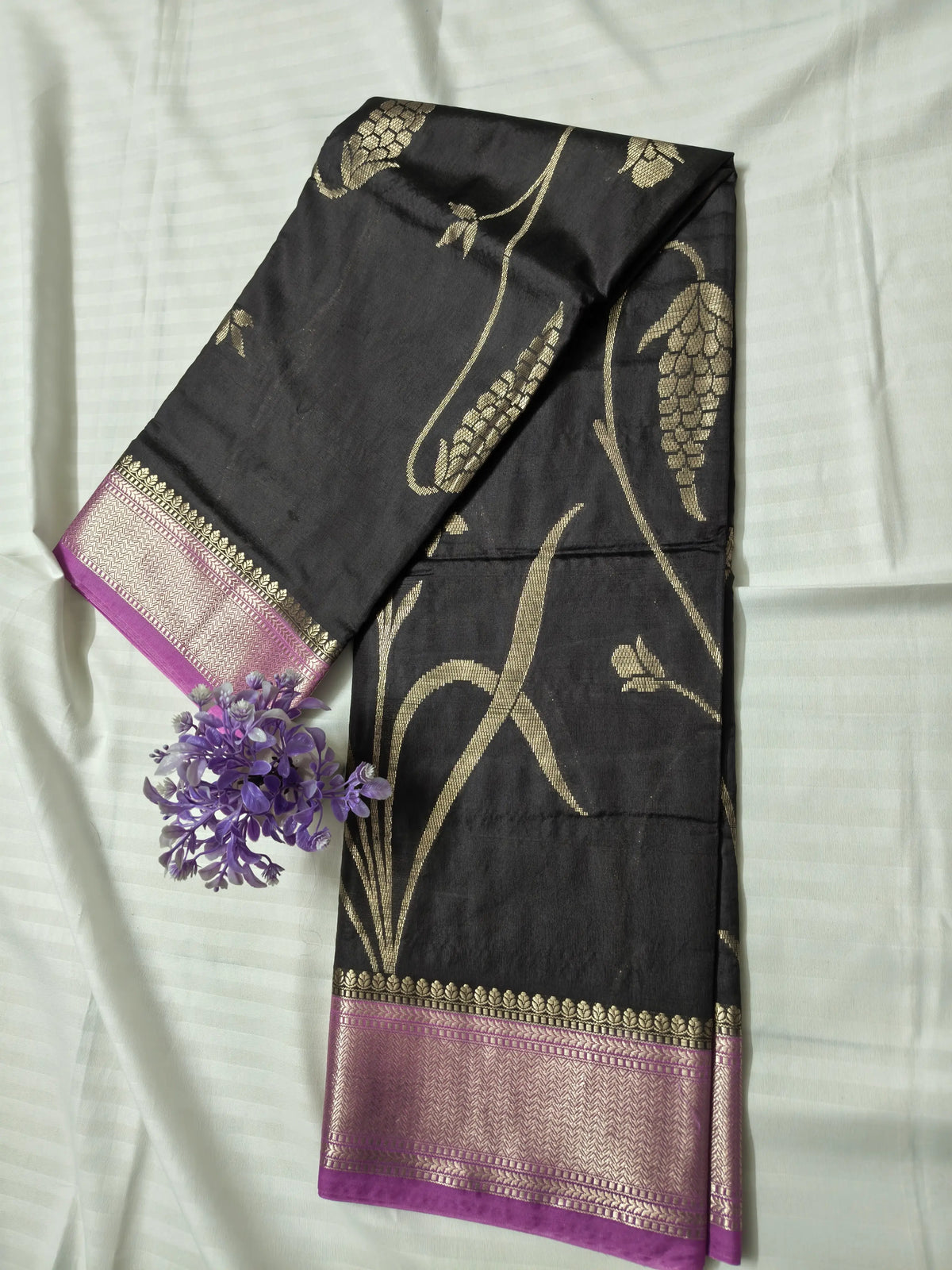 Banana Silk-KSV5065-Black
