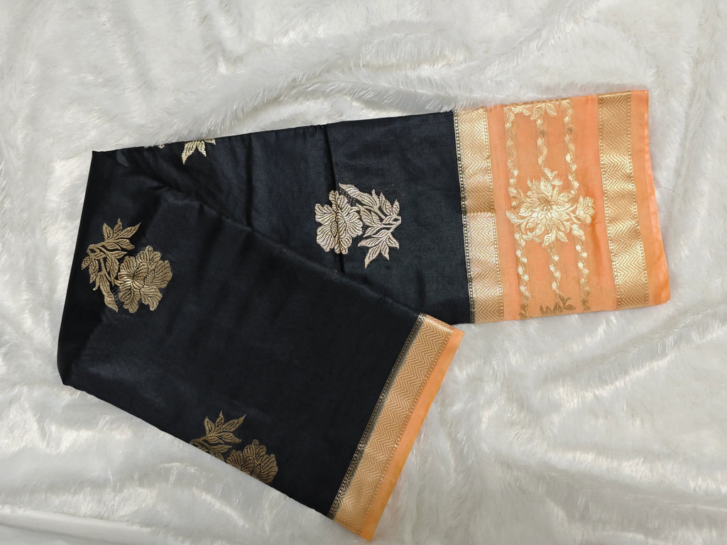 Raw Mango Silk-KSV5071-Black