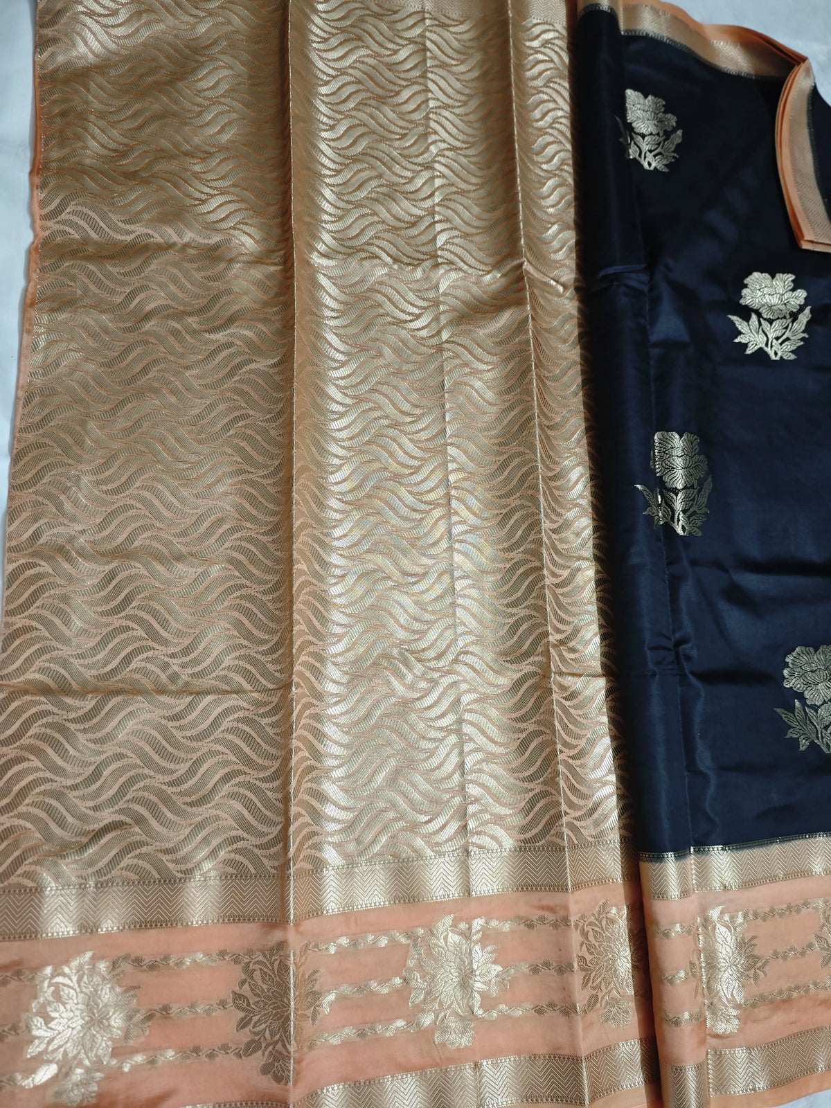 Raw Mango Silk-KSV5071-Black