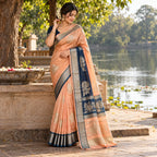 Raw Mango Silk-KSV5073-Peach