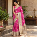 Raw Mango Silk-KSV5074-Pink