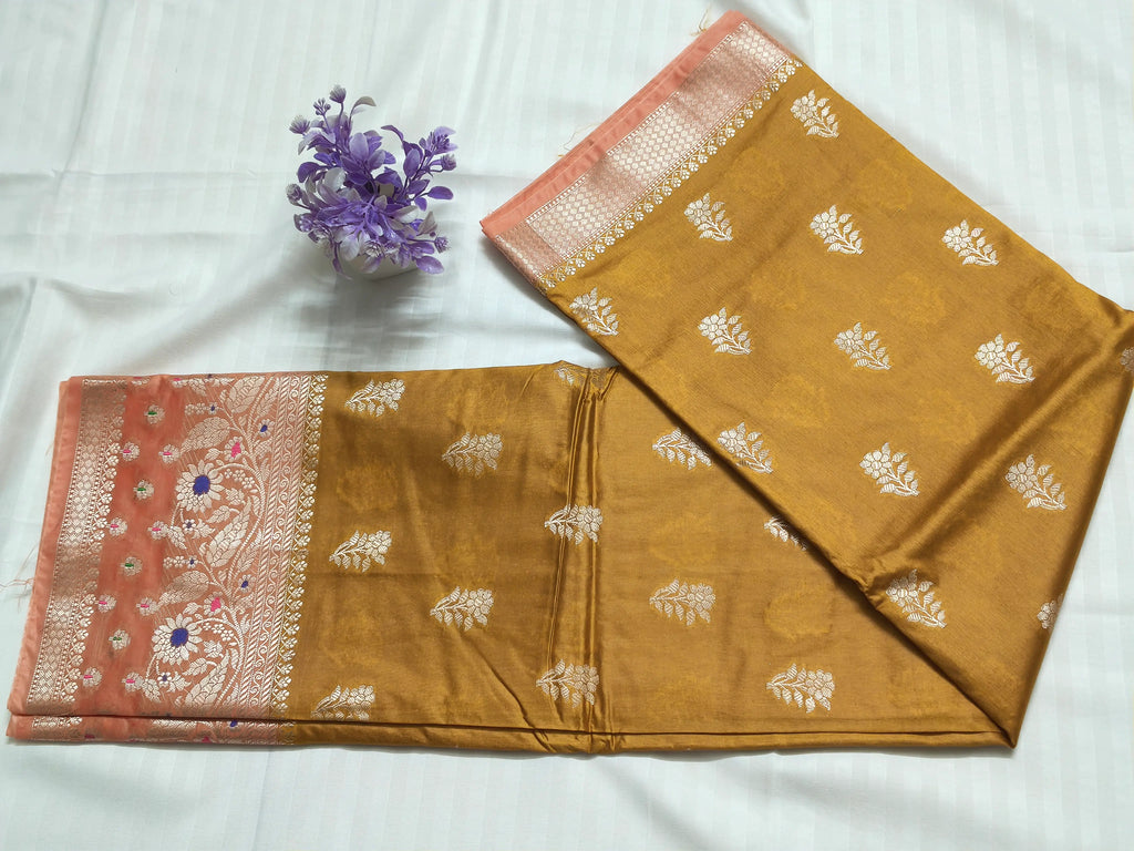 Raw Mango Silk-KSV5075-Mustard