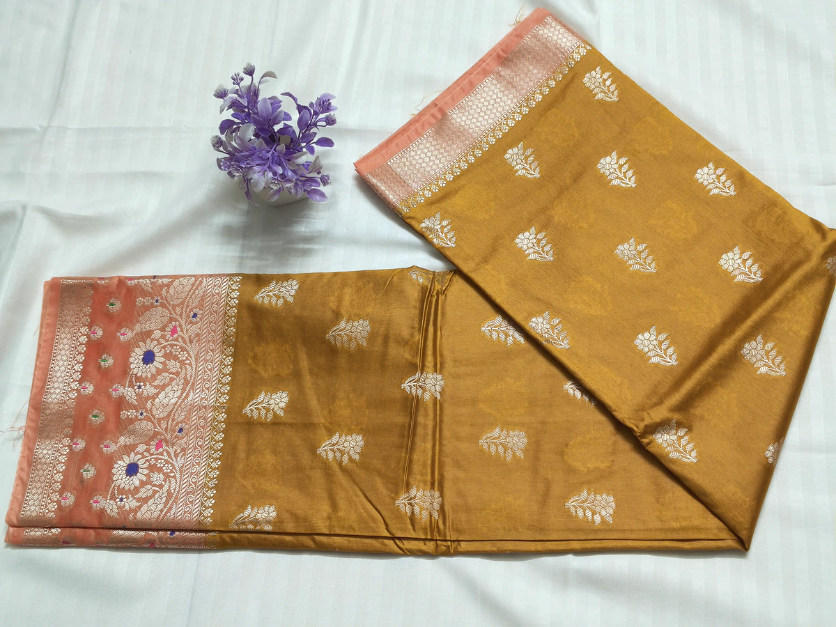 Raw Mango Silk-KSV5075-Mustard