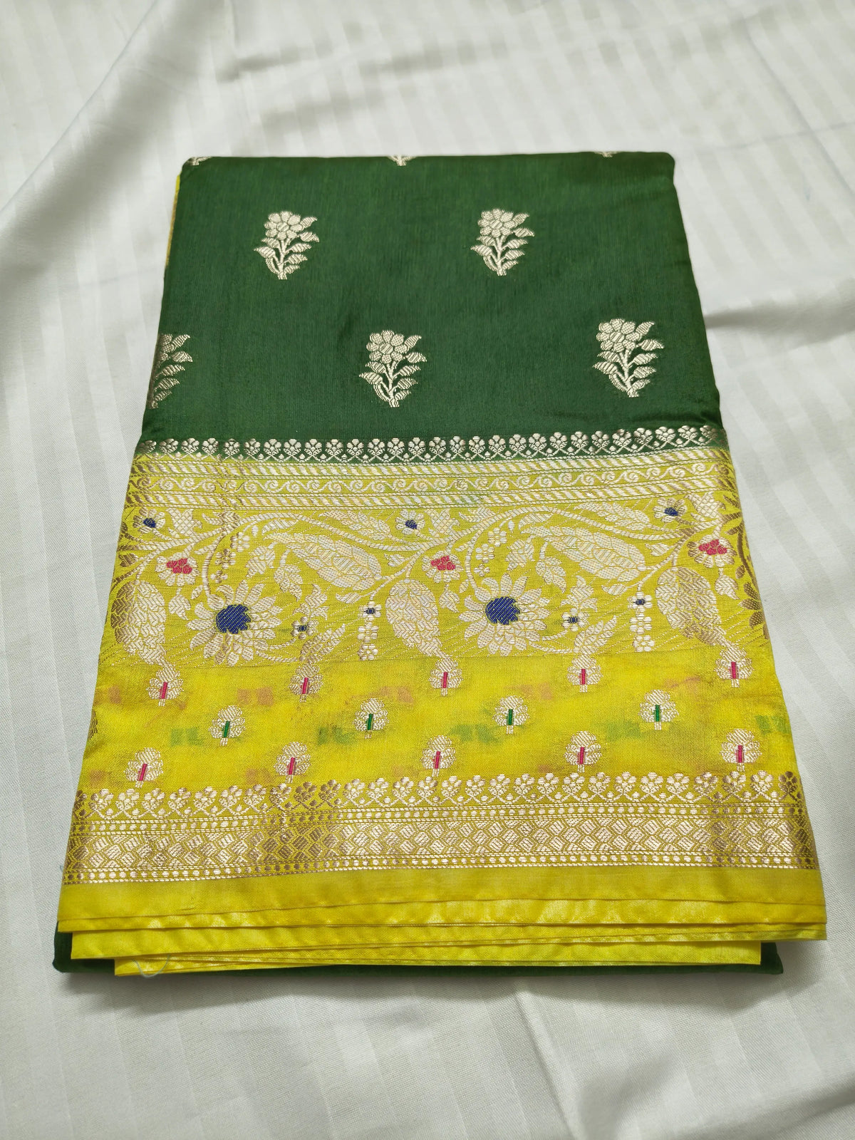 Raw Mango Silk-KSV5076-Green
