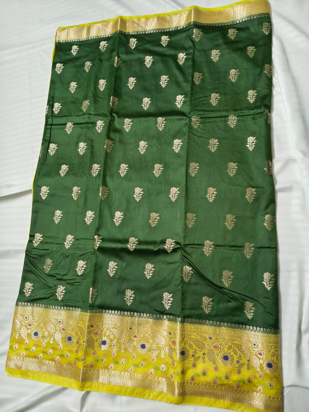 Raw Mango Silk-KSV5076-Green