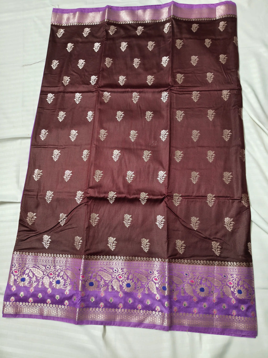 Raw Mango Silk-KSV5077-Brown