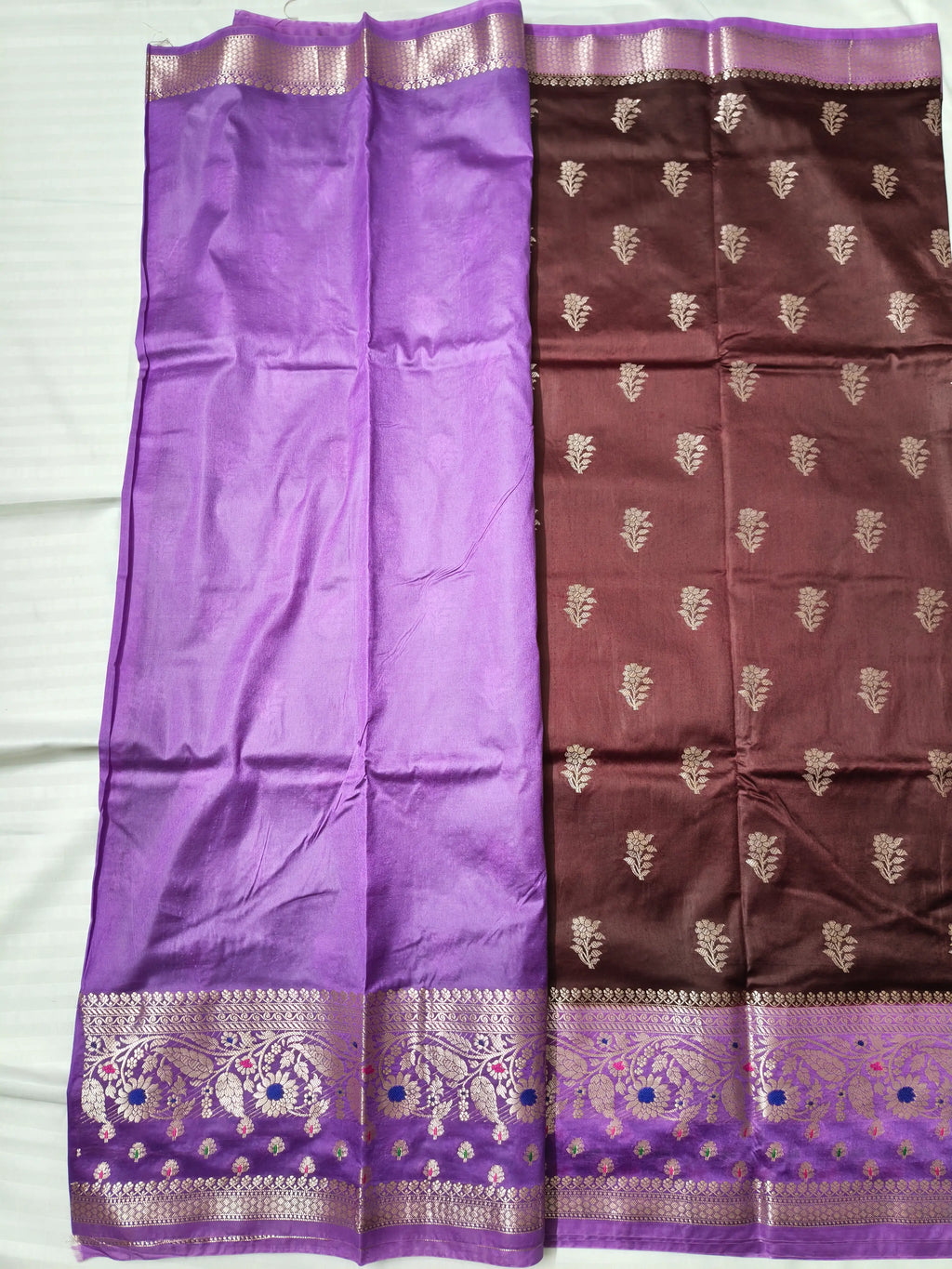 Raw Mango Silk-KSV5077-Brown