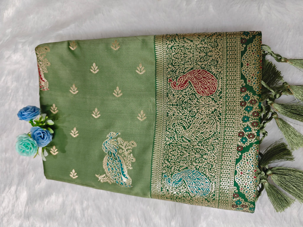 Satin Silk-KSV-5079-Sea Green