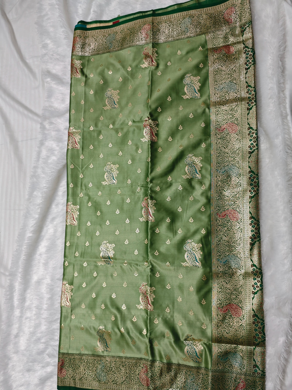 Satin Silk-KSV-5079-Sea Green