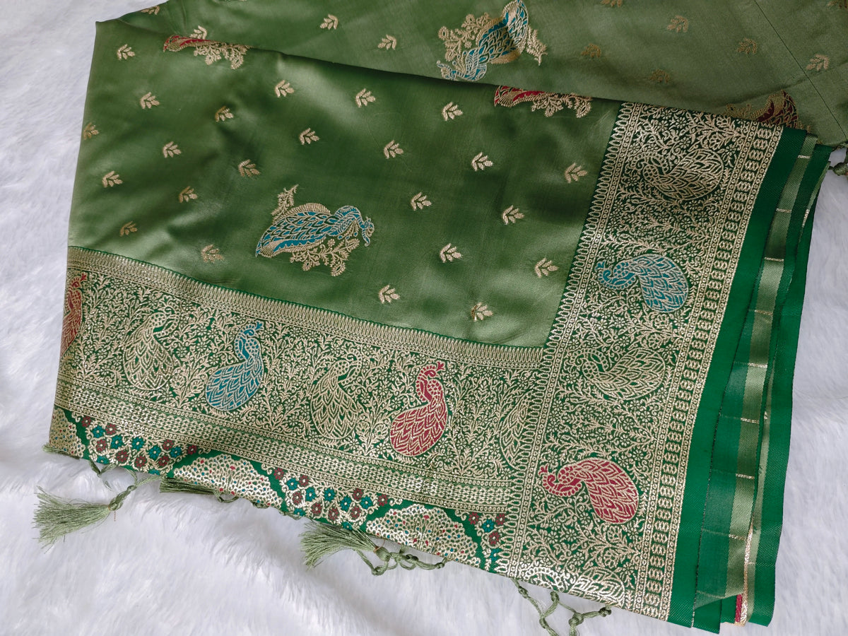 Satin Silk-KSV-5079-Sea Green