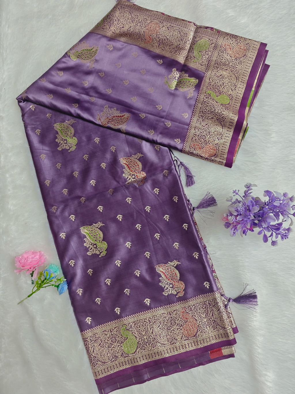 Satin Silk-KSV-5081-Purple