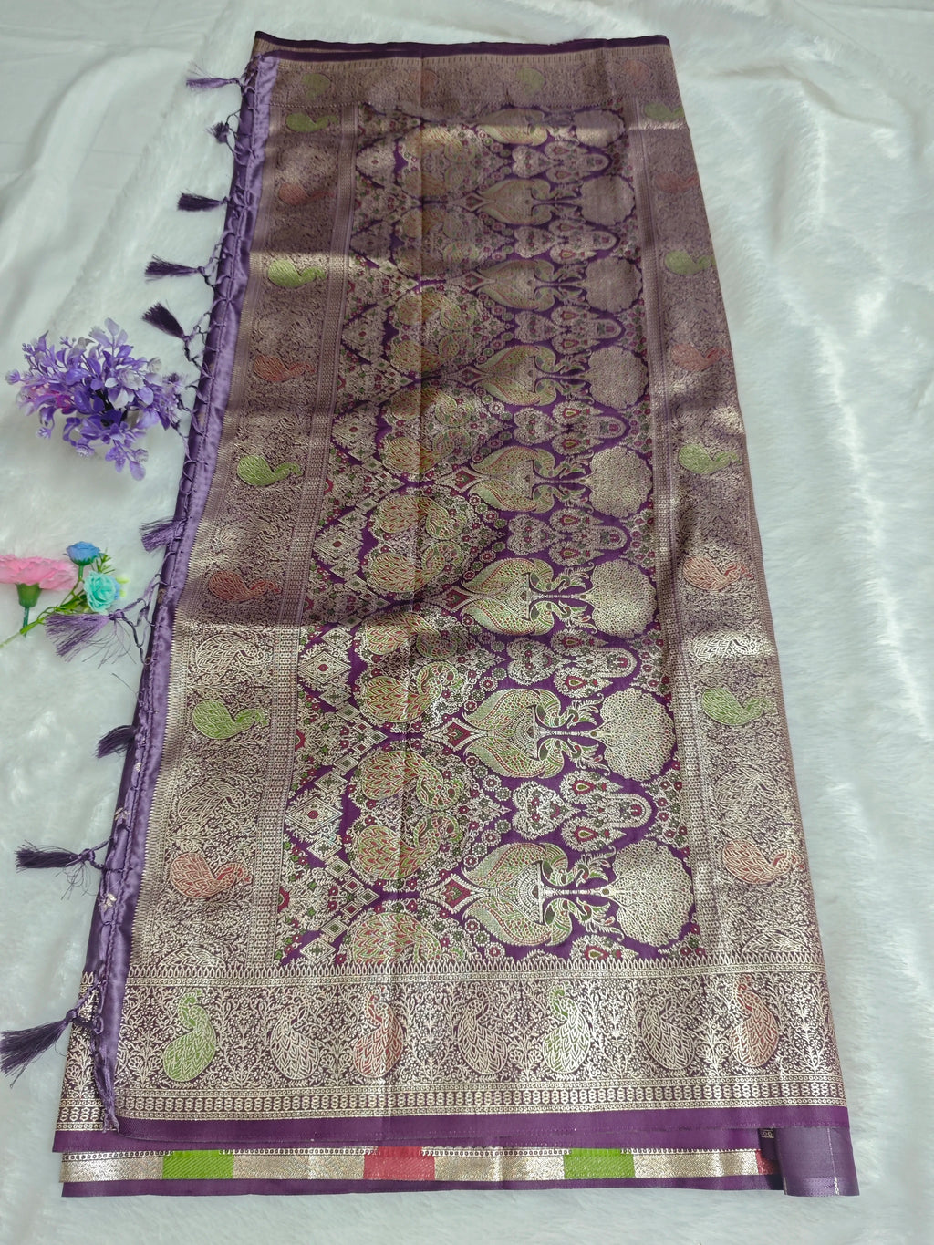Satin Silk-KSV-5081-Purple