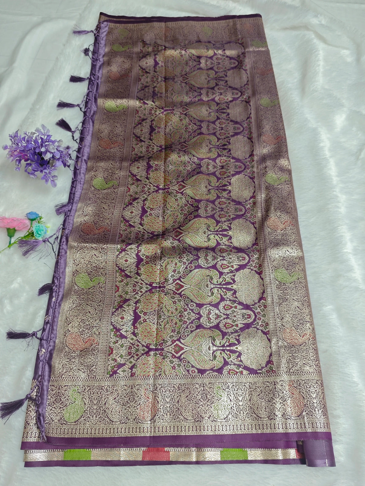 Satin Silk-KSV-5081-Purple