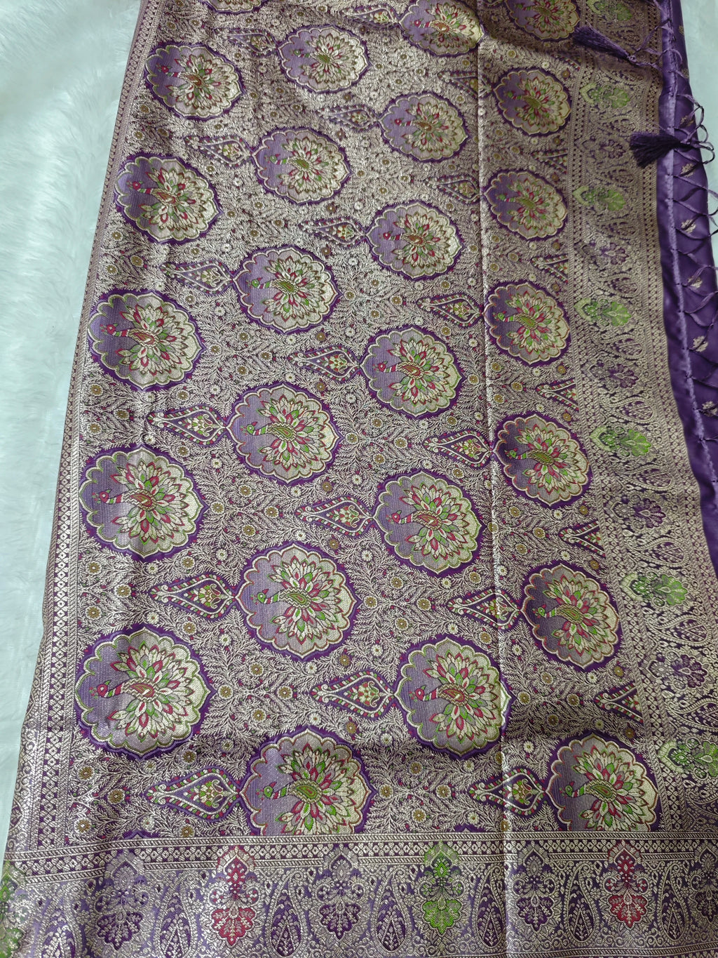 Satin Silk-KSV-5085-Purple