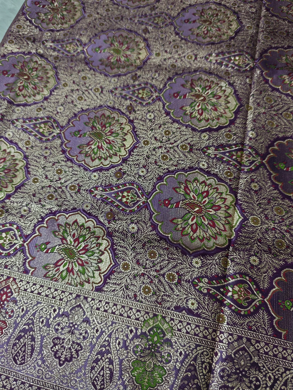 Satin Silk-KSV-5085-Purple