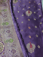Satin Silk-KSV-5085-Purple