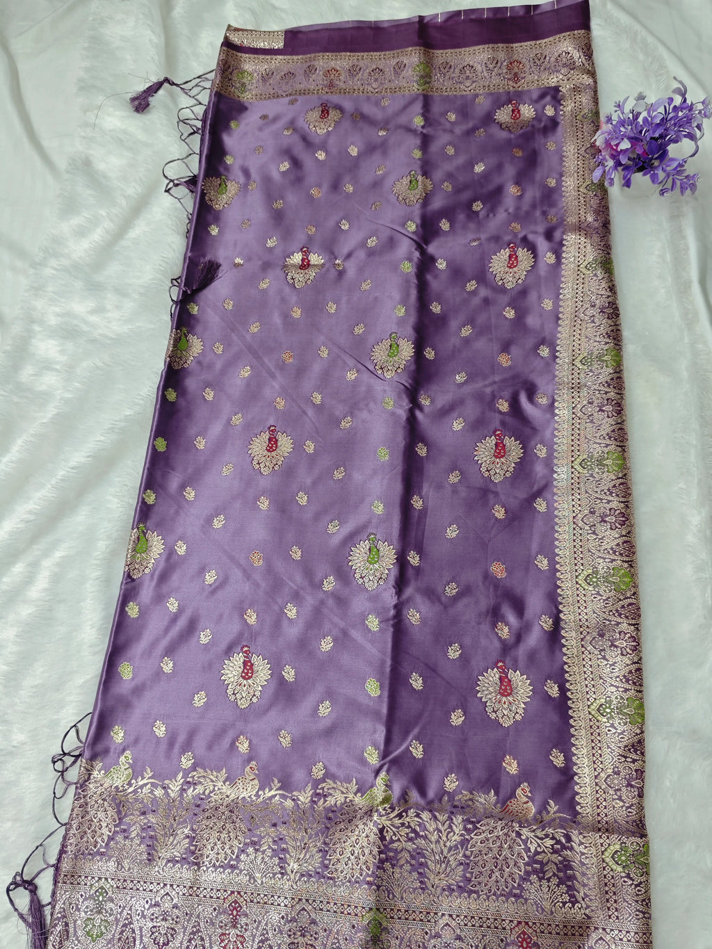 Satin Silk-KSV-5085-Purple