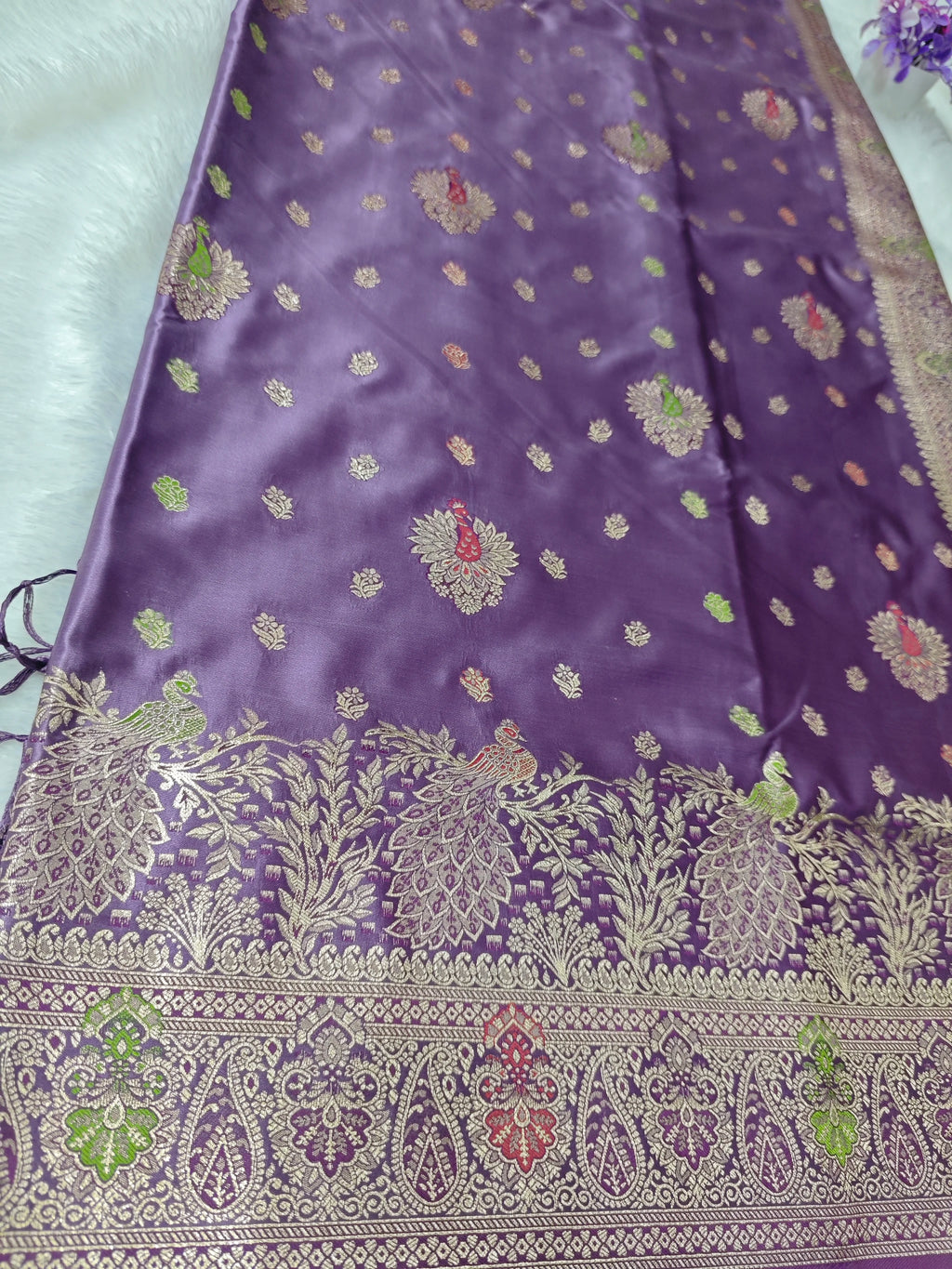 Satin Silk-KSV-5085-Purple