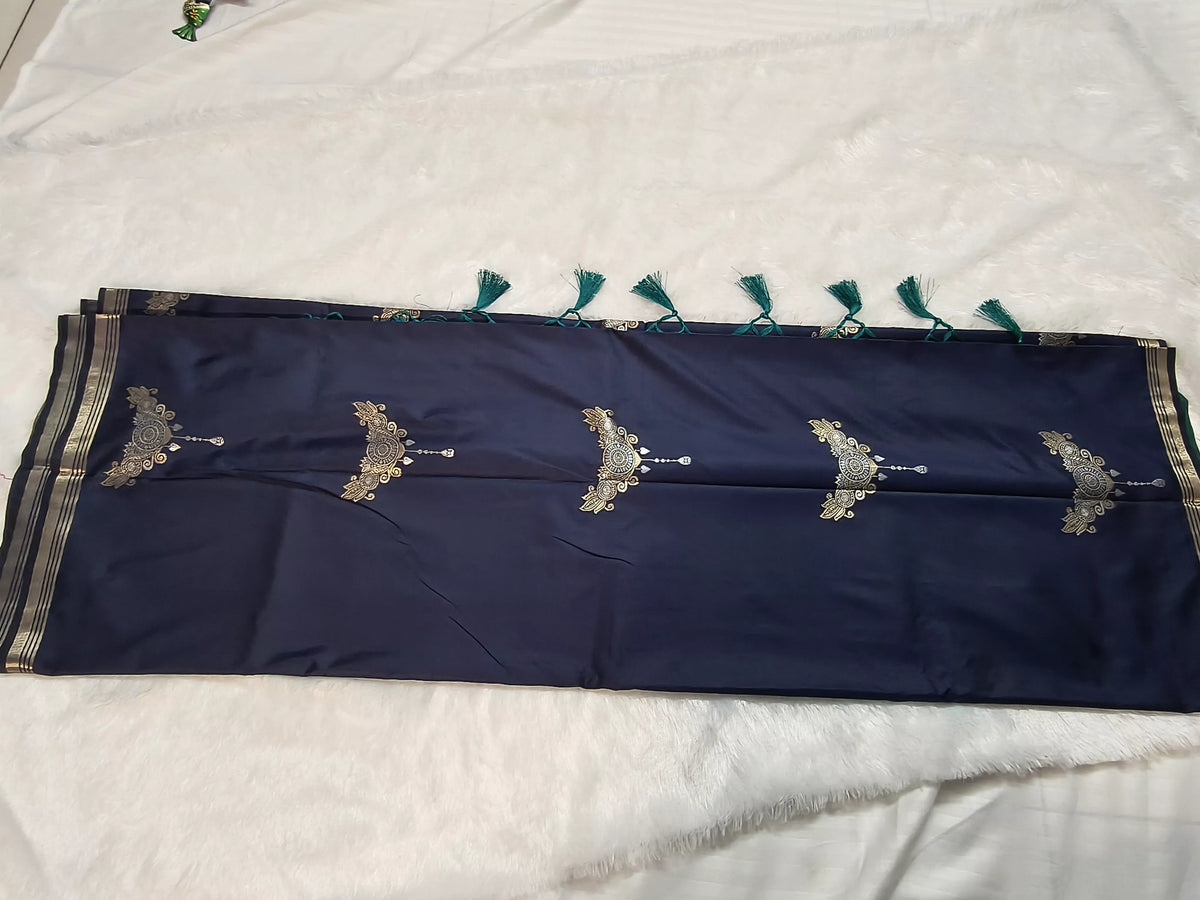 Bansi Silk-KSV-5086-Navy Blue
