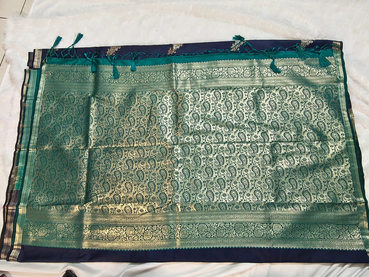 Bansi Silk-KSV-5086-Navy Blue