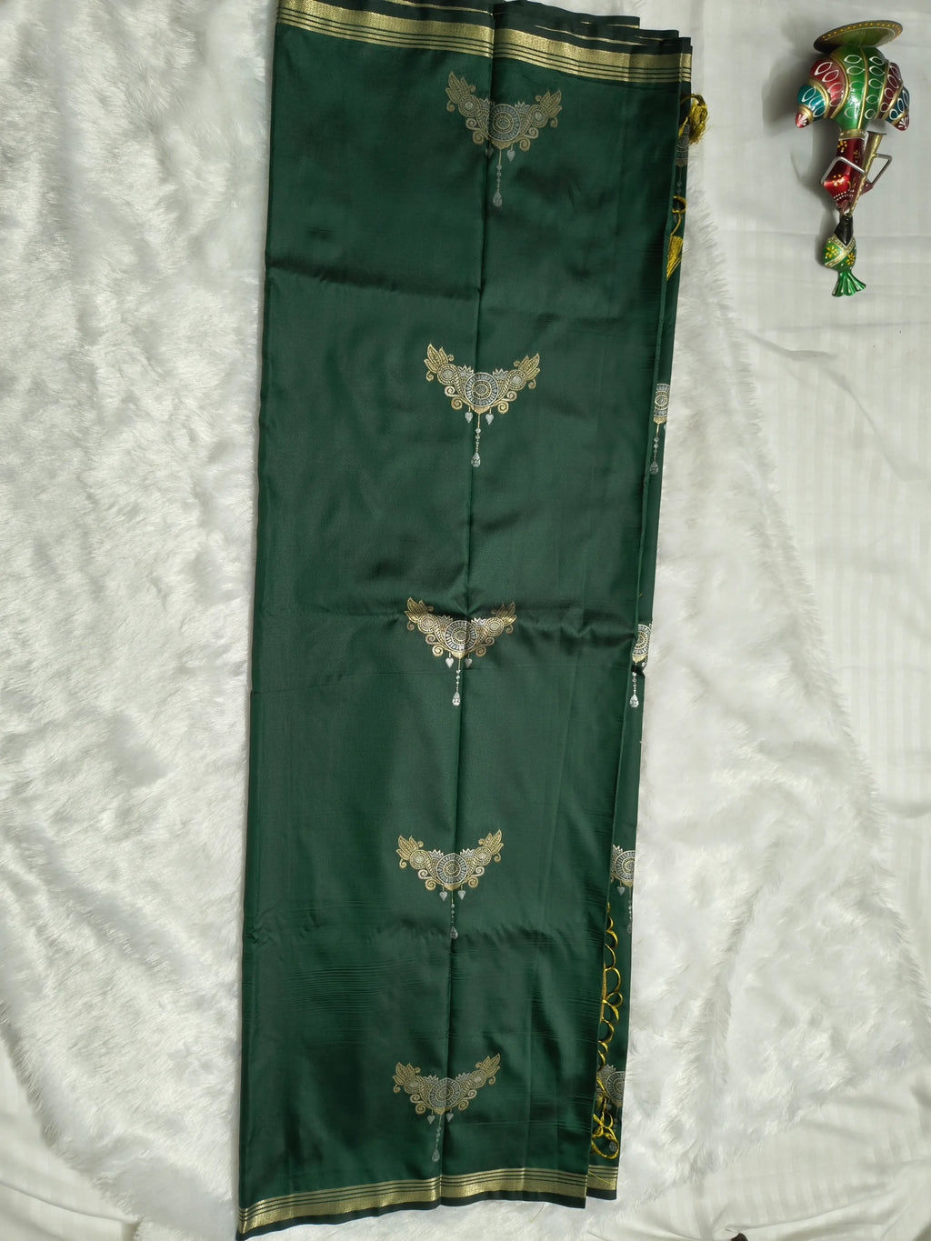 Bansi Silk-KSV-5089-Dark Green