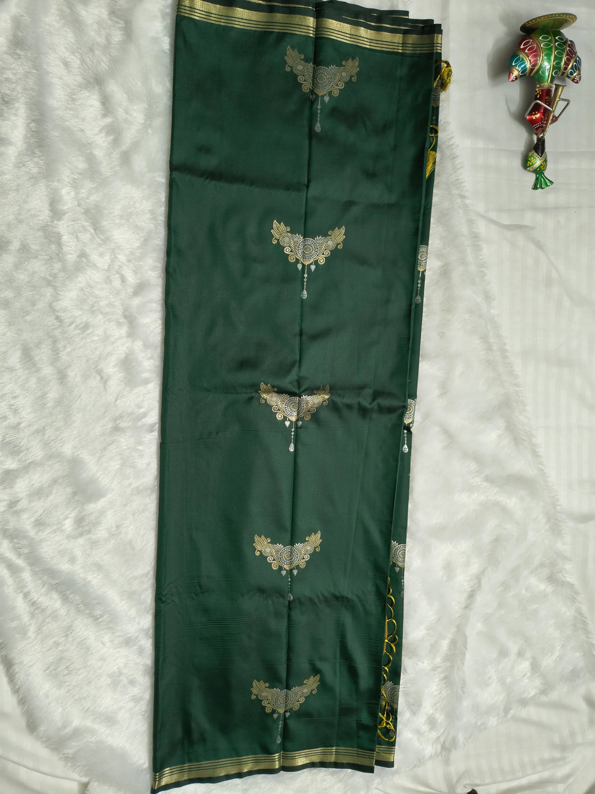 Bansi Silk-KSV-5089-Dark Green