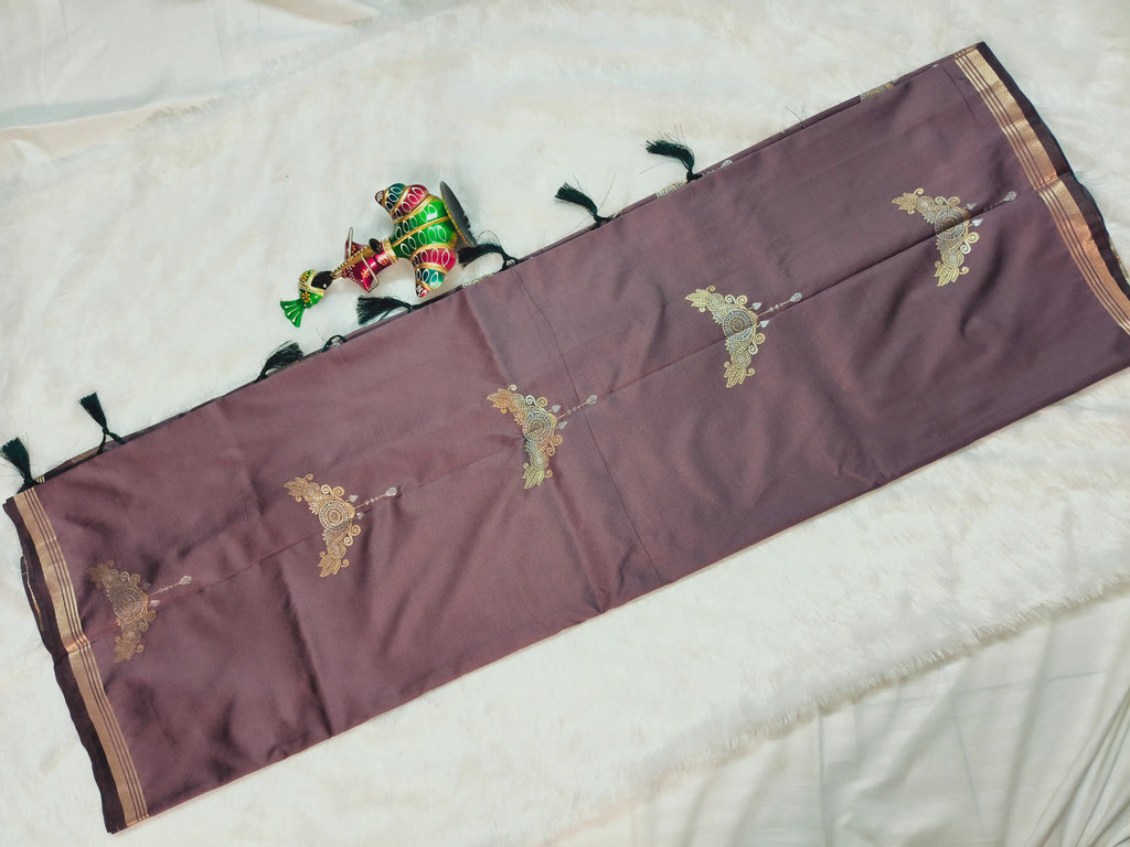 Bansi Silk-KSV-5090-Dusty Mauve