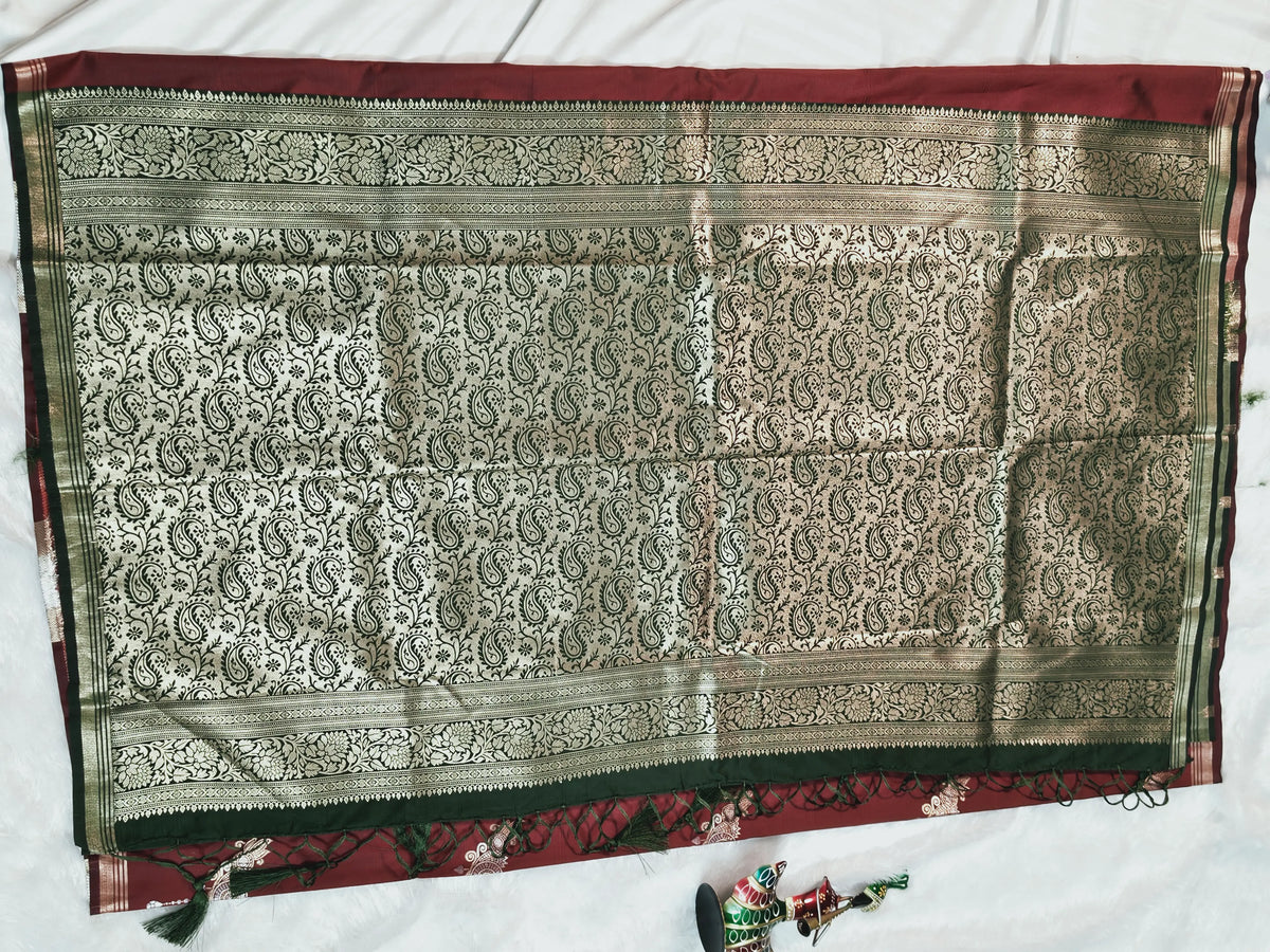 Bansi Silk-KSV-5092-Maroon