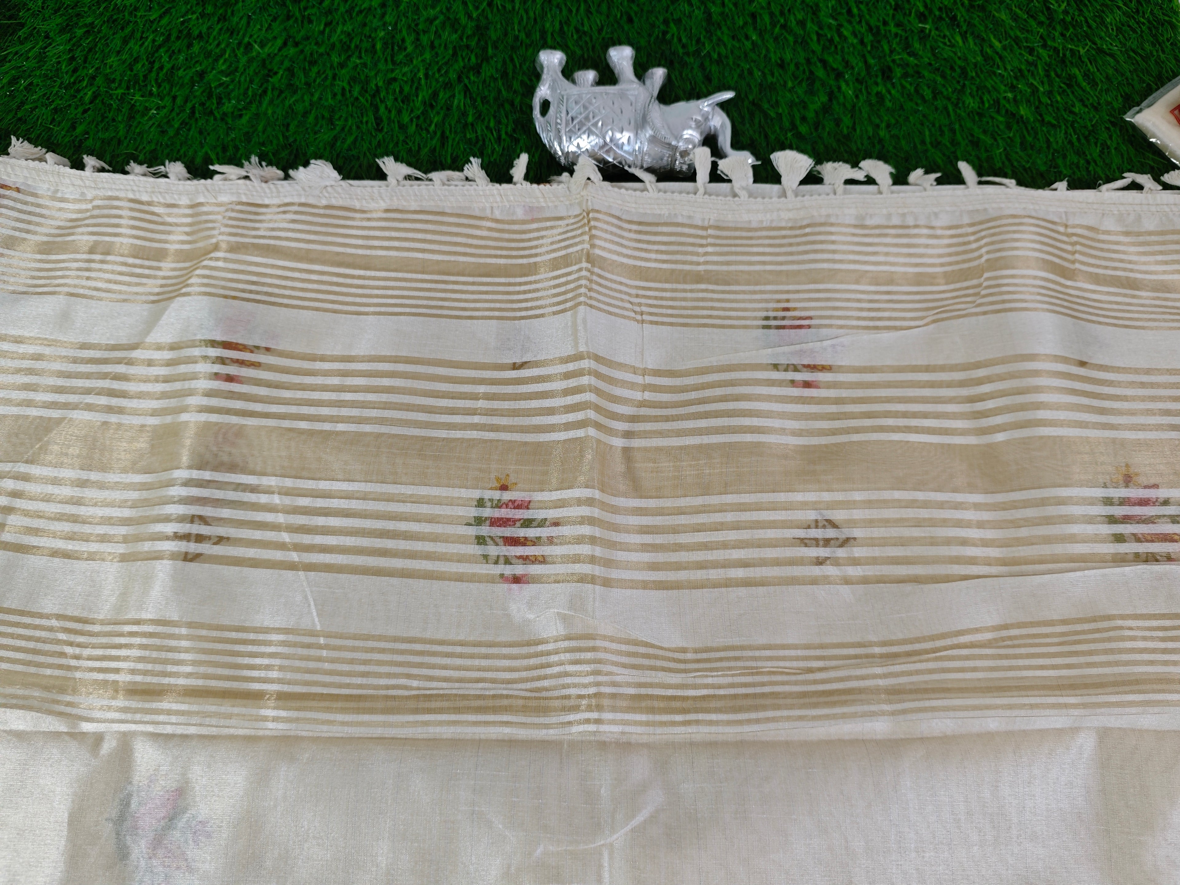 Tussar Cotton-KSV6006-Cream