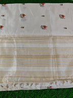 Tussar Cotton-KSV6008-Cream