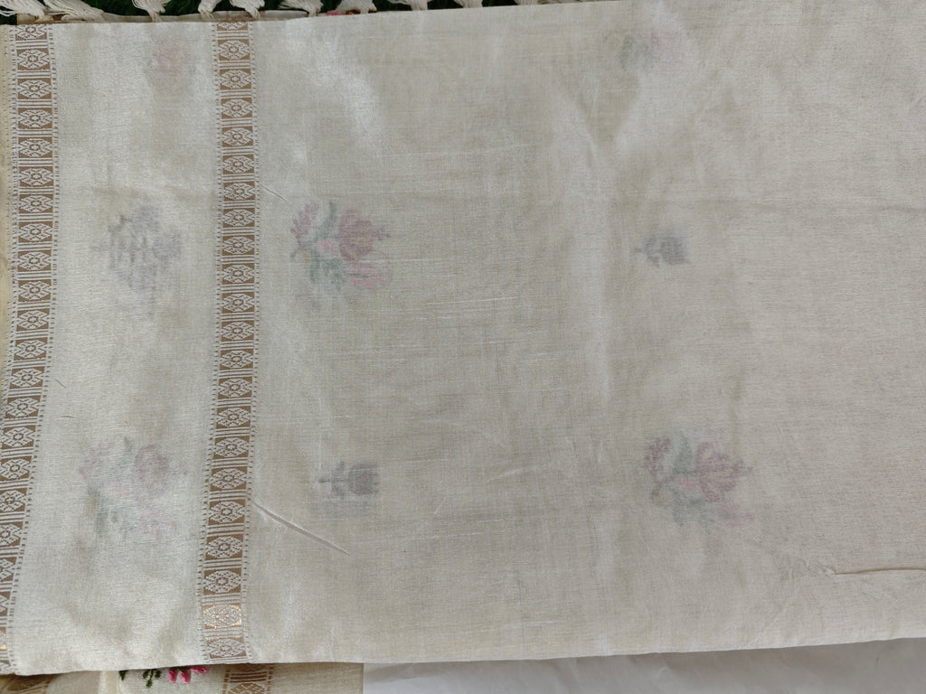 Tussar Cotton-KSV6008-Cream