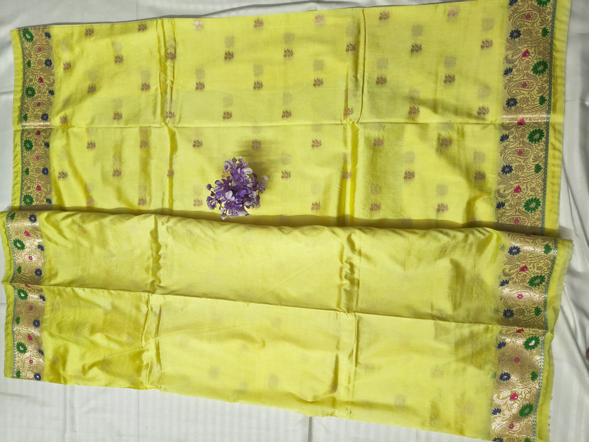 Chiniya Silk-KSV5063-Yellow