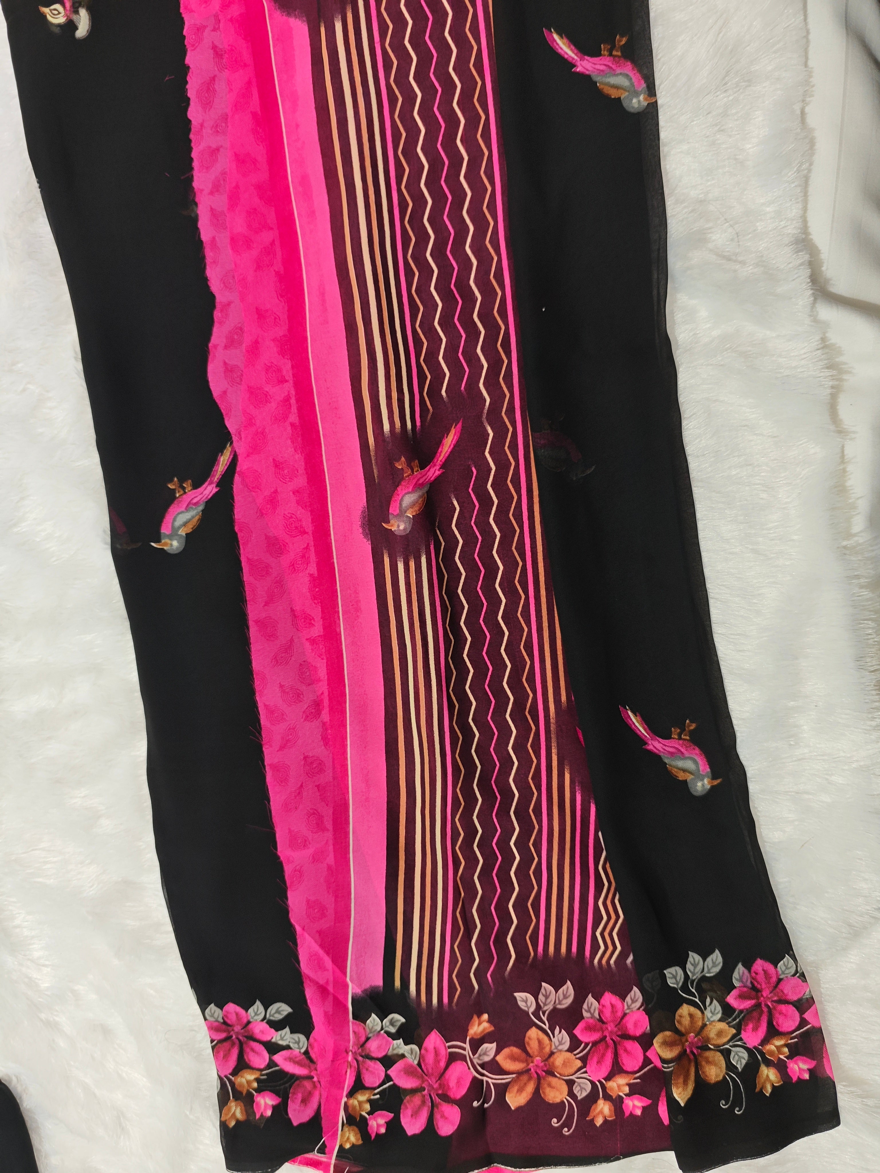 Daily Wear-KSV7001-Black and Pink