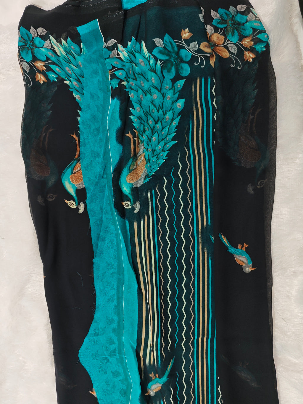 Daily Wear-KSV7003-Black and Green
