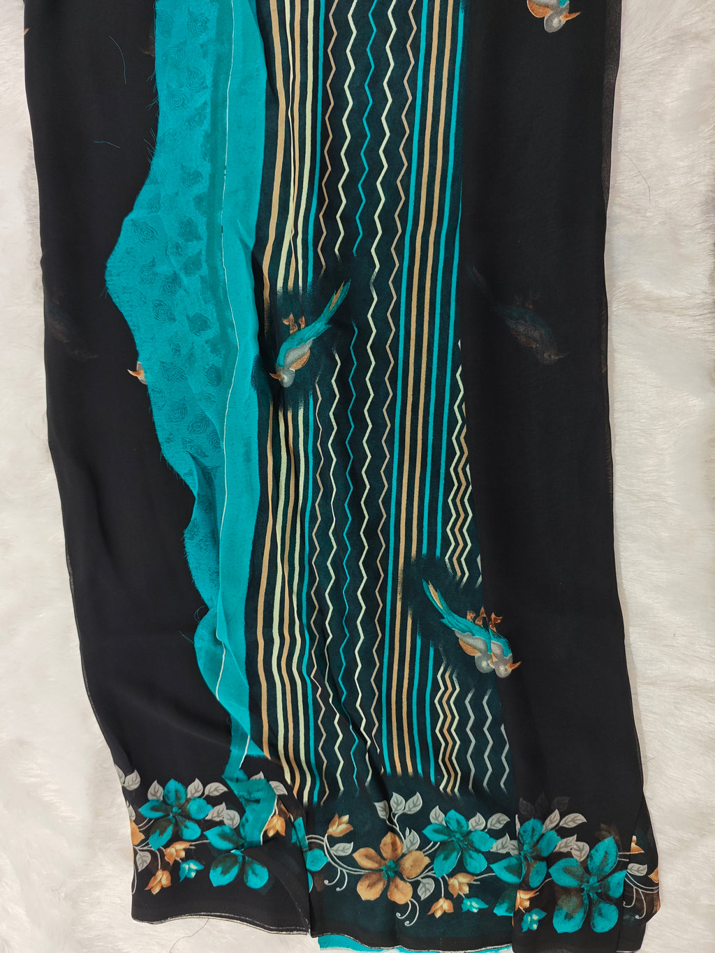 Daily Wear-KSV7003-Black and Green