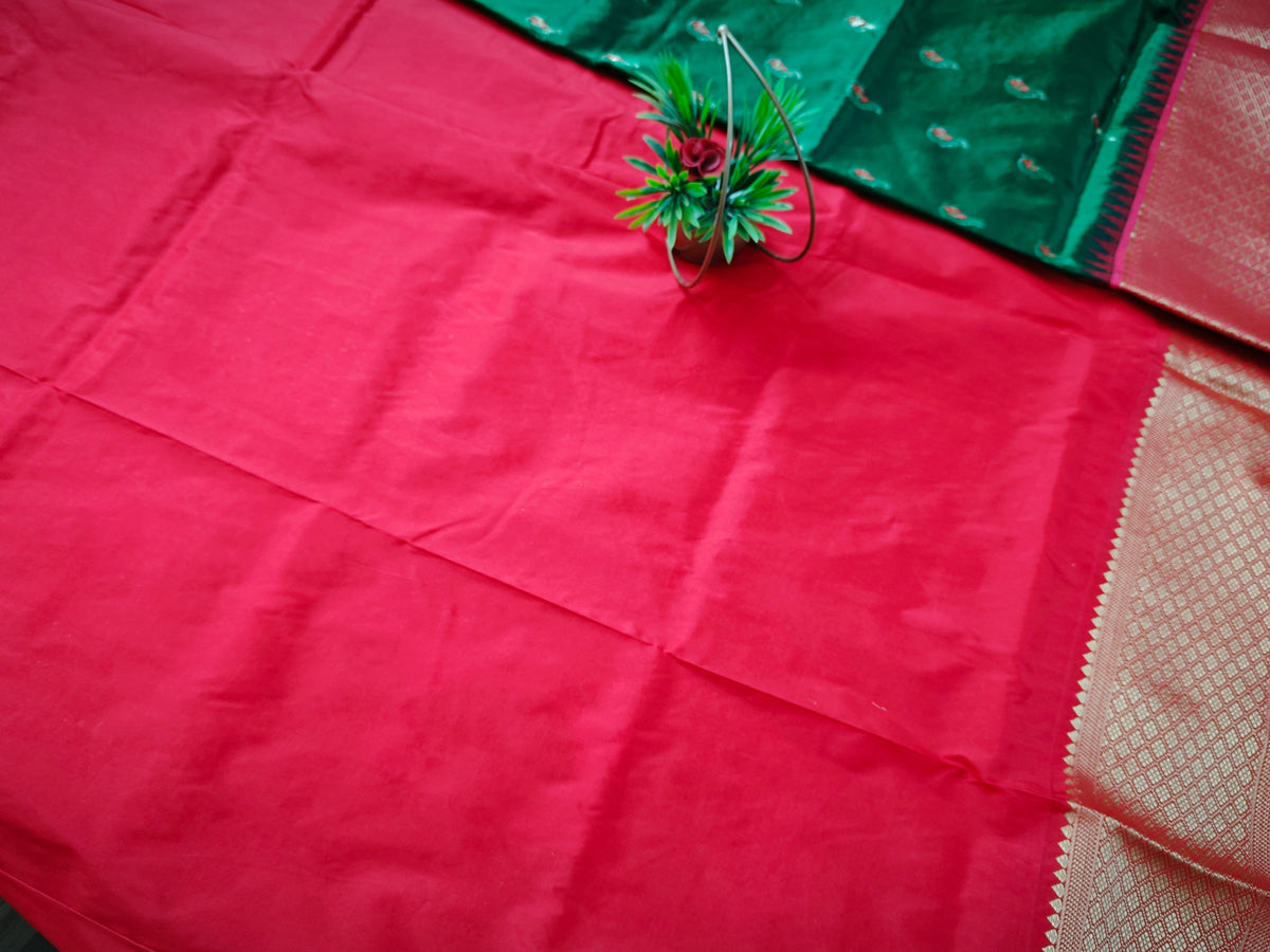 Narayanpet Pattu-KSV8003-Dark Green