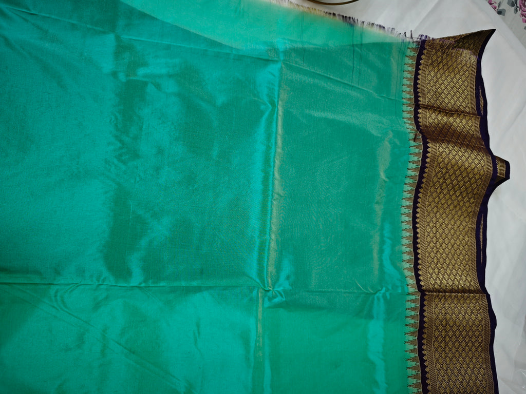 Narayanpet Pattu-KSV8004-Mint Green