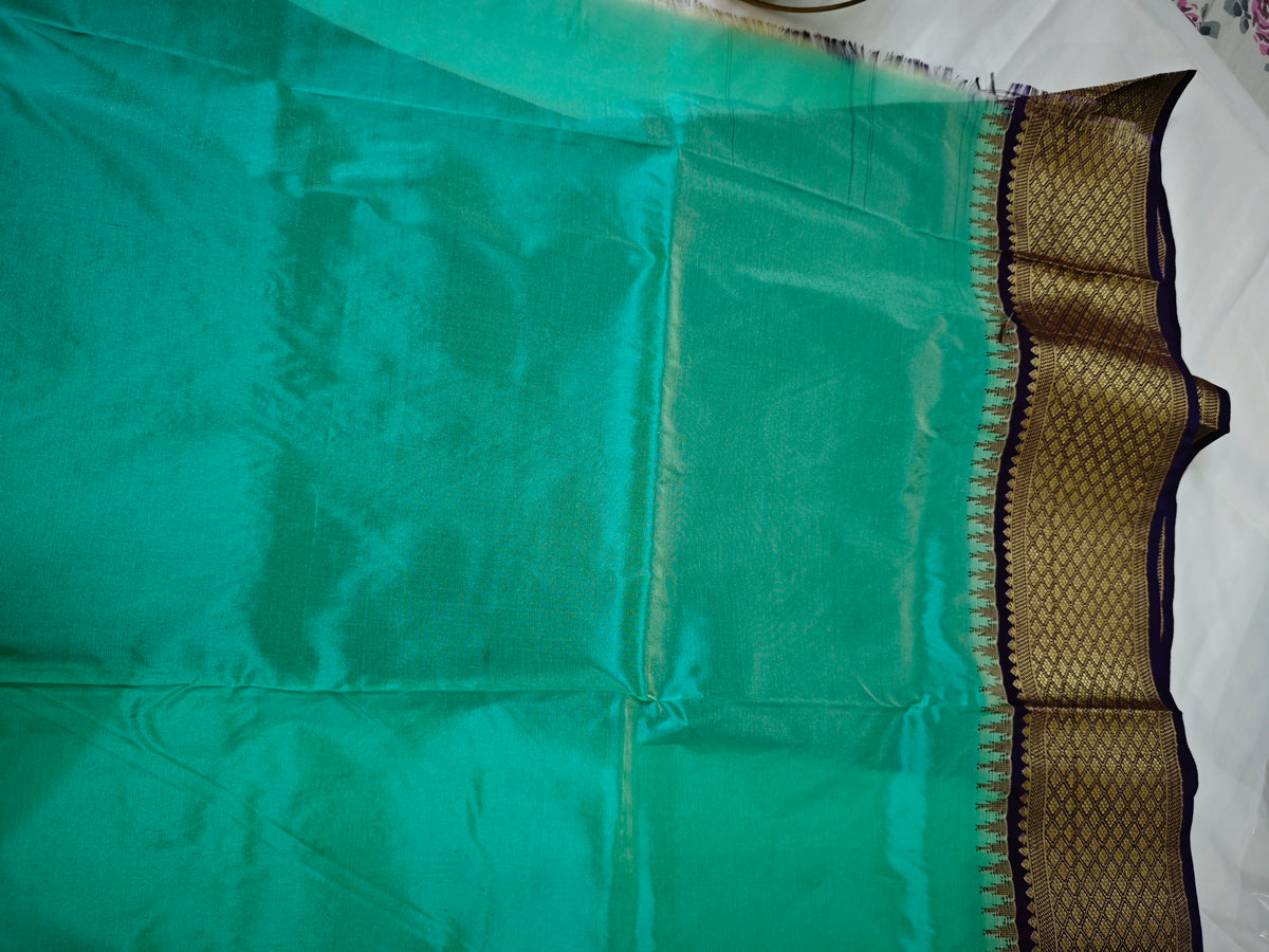 Narayanpet Pattu-KSV8004-Mint Green