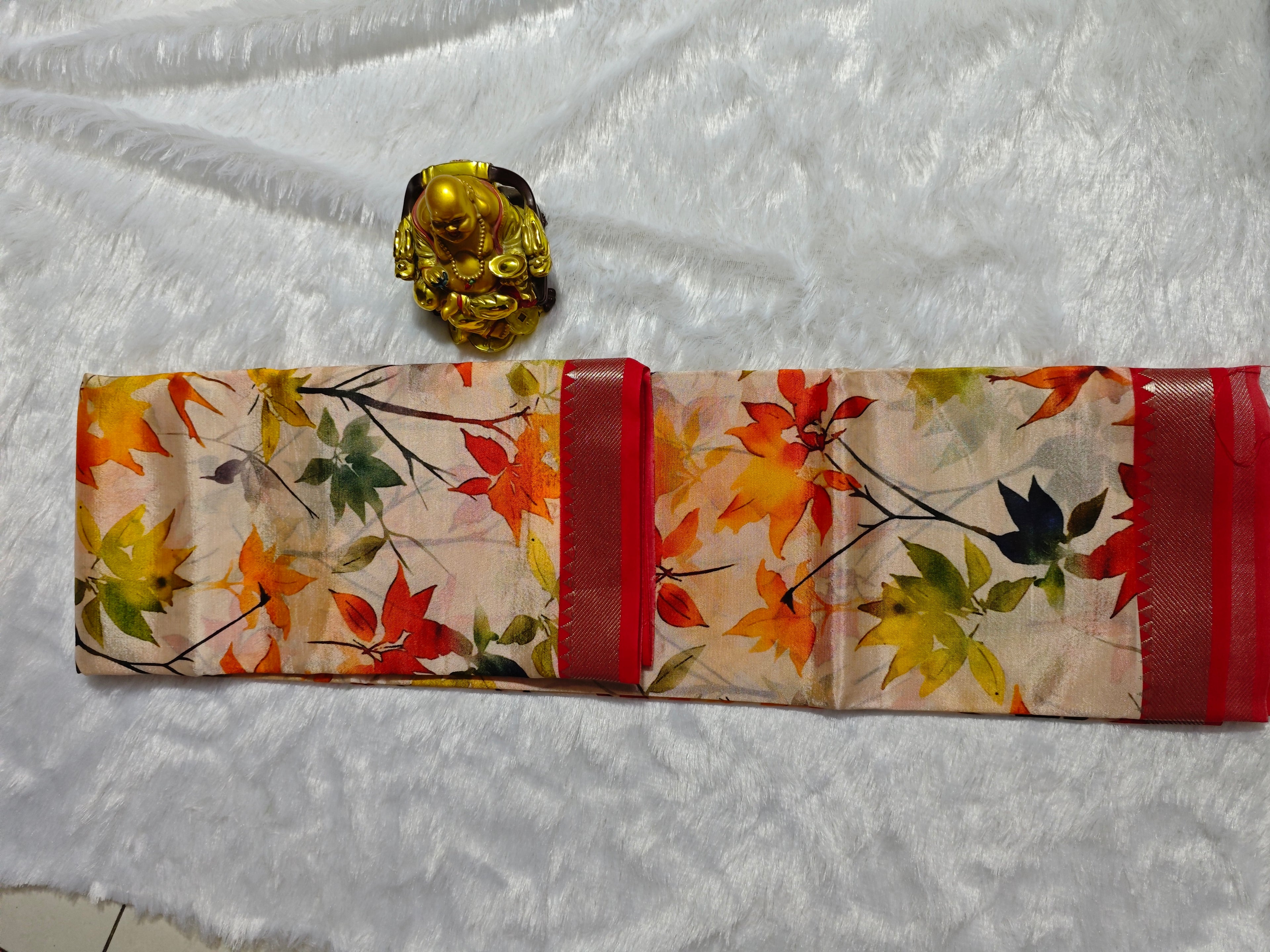 Mangalagiri Print-KSV8006-Rose and Red
