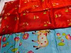 Mangalagiri Print-KSV8007-Blue and Orange