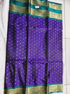 Semi Gadwal-KSV8011-Purple and Blue