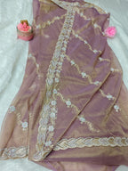 Party Wear-KSV1054-Golden Purple