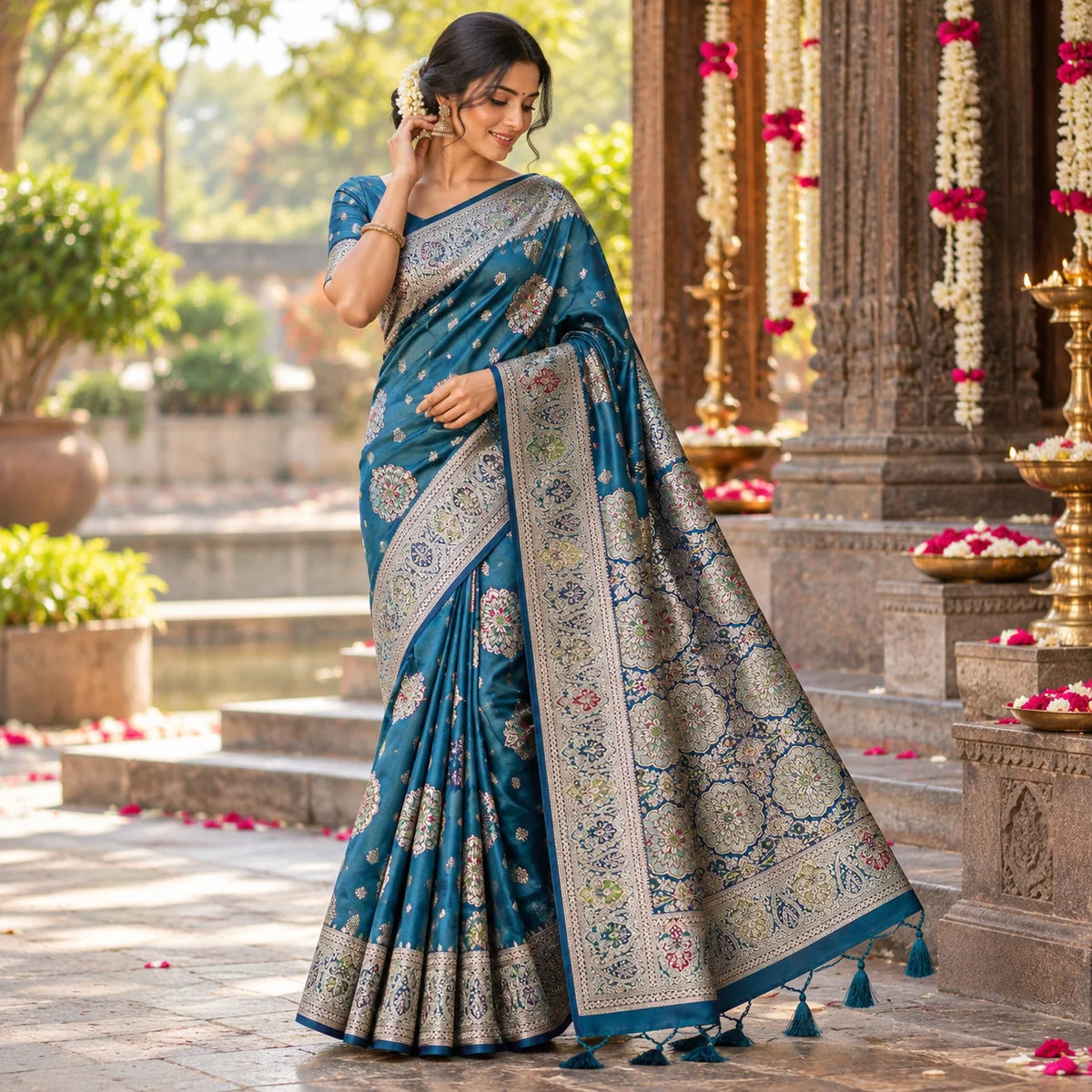 Satin Silk-KSV-5080-Powder Blue