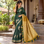 Bansi Silk-KSV-5089-Dark Green