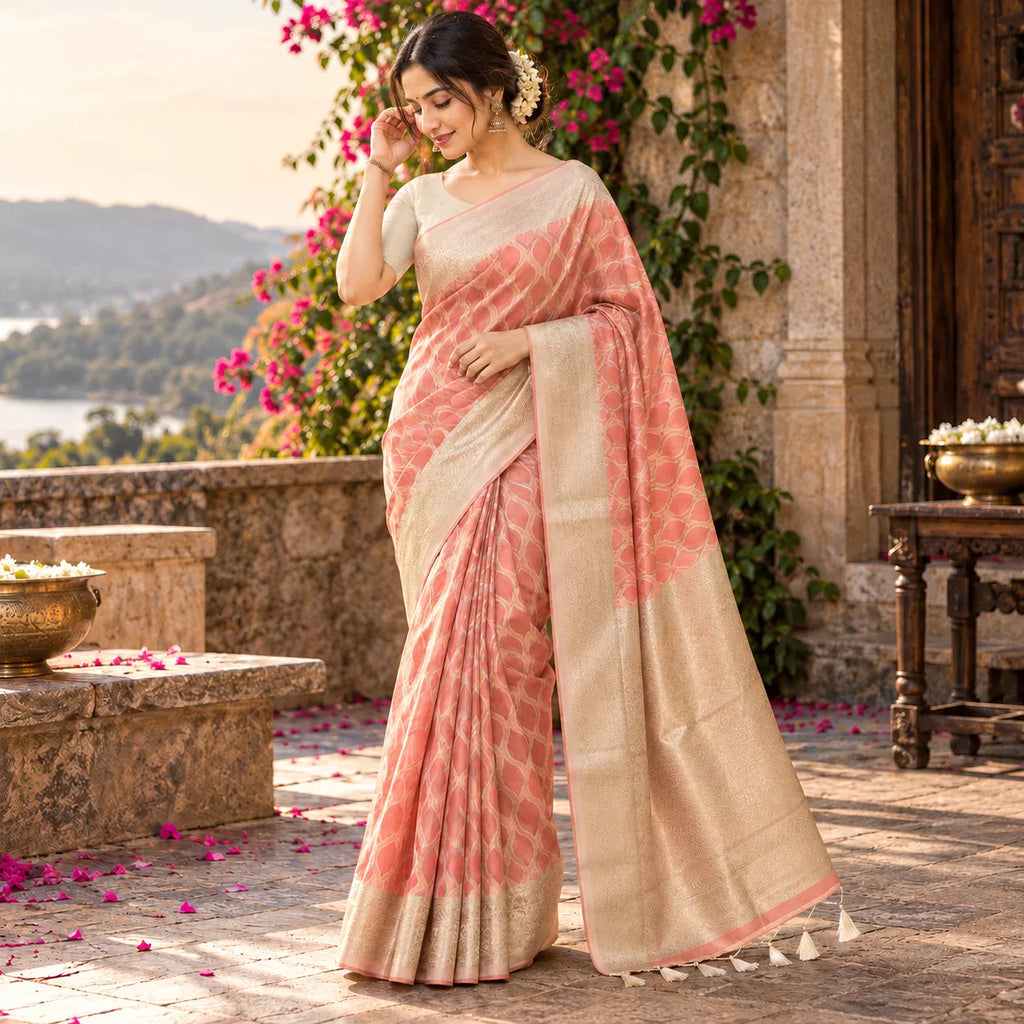 Nylon Cotton-KSV13034-Peach Pink