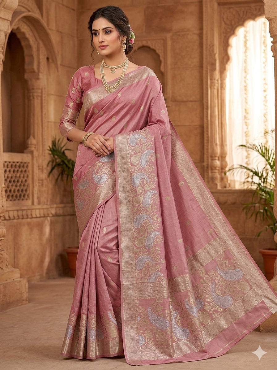 Pure Paper Silk - Peach Pink