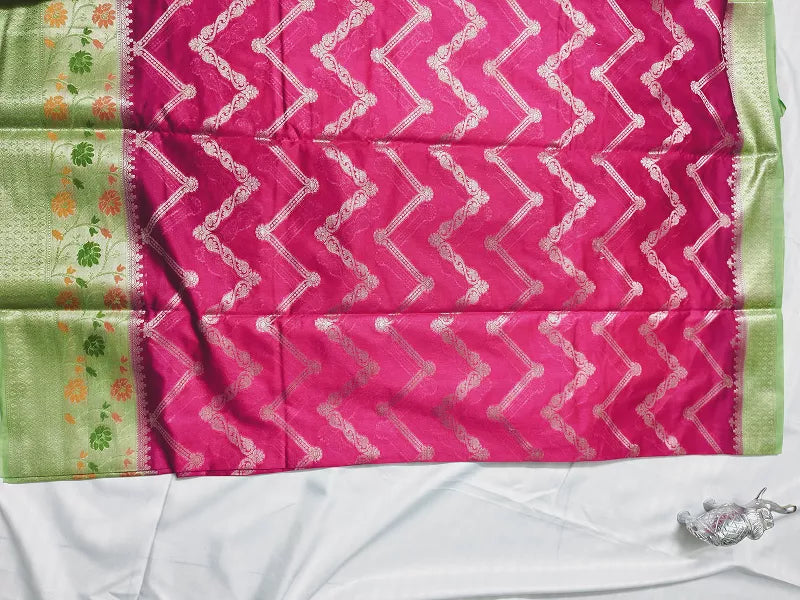 Khaddi Georgette-KSV3014-Pink