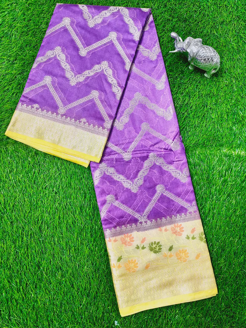Khaddi Georgette-KSV3016-Purple