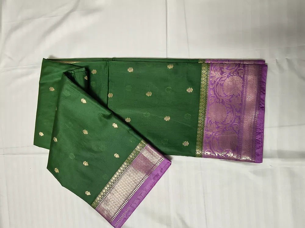 Raw Mango Silk-KSV5059-Green