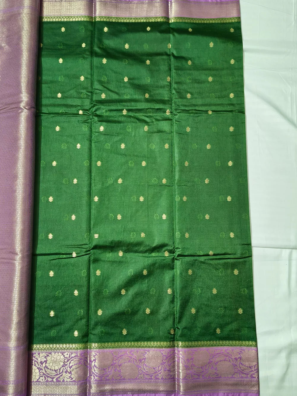 Raw Mango Silk-KSV5059-Green